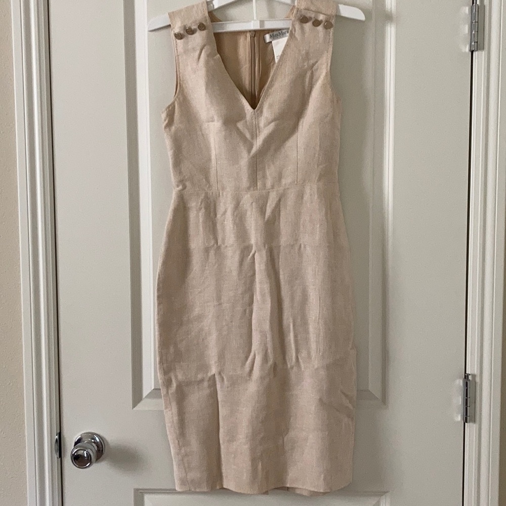 Maxmara linen dress